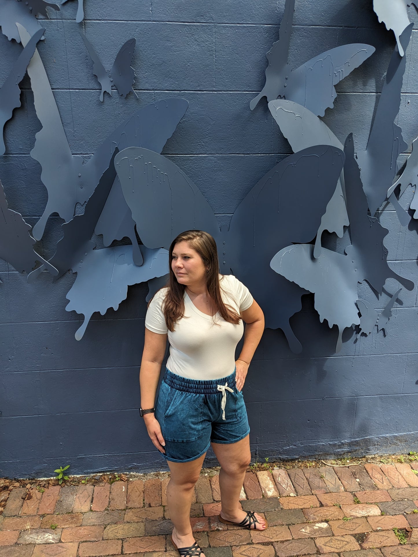 Basic V-neck T shirt