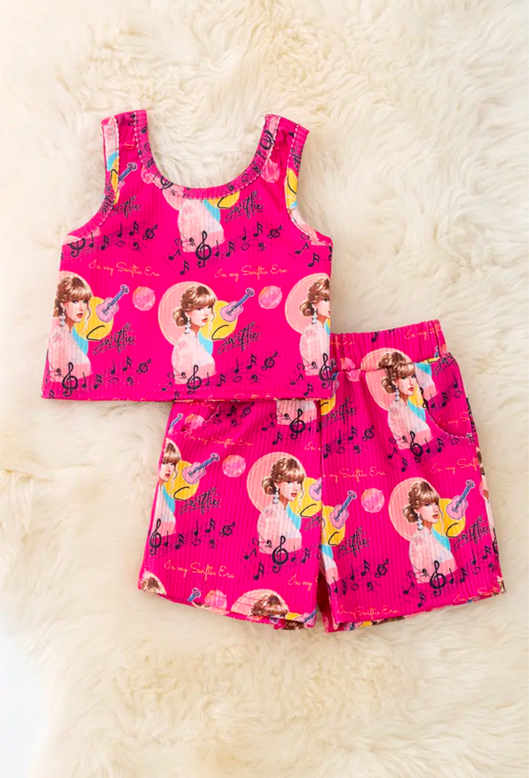 Swiftie Shorts Set