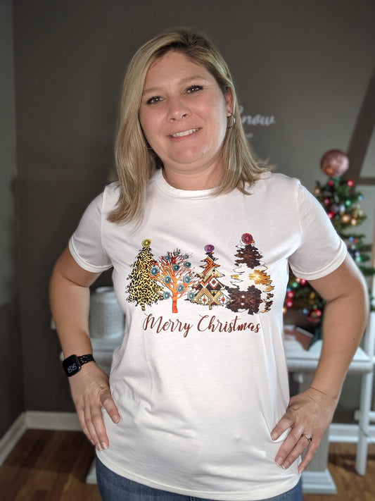 Southwestern Christmas Tree T-shirt