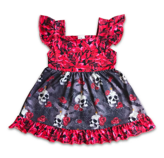 Skulls and Roses Dress