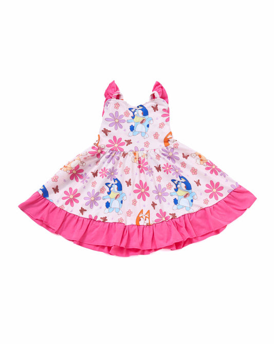 Pink Ruffle Character Dress